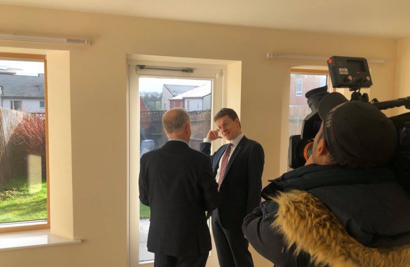 Talking to Bob Hockenhull from Midlands Today about the progress with Housing First 