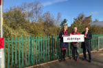 Aldridge Brownhills MP Wendy Morton, Walsall council leader Mike Bird and West Midlands Mayor Andy Street are working together to reopen Aldridge station.